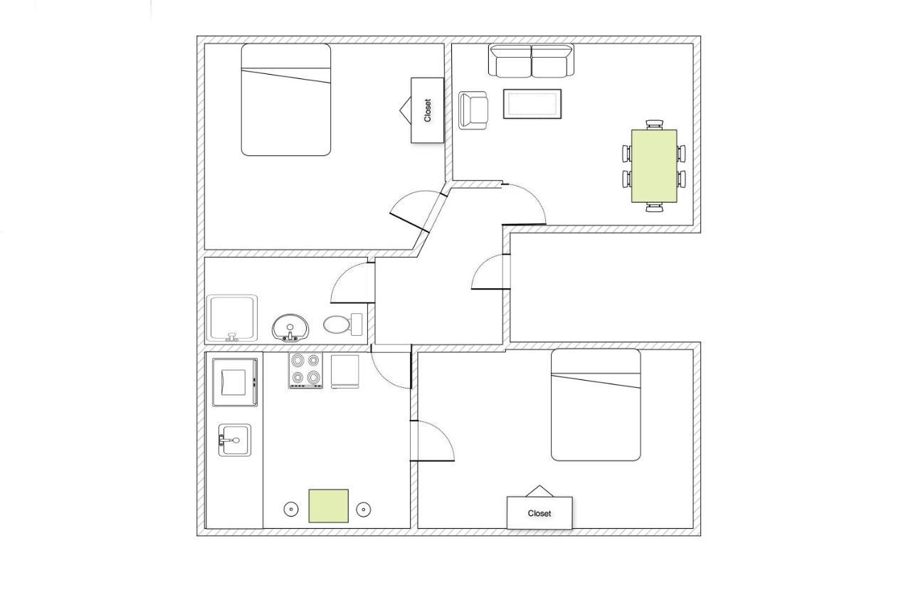 Sanders Lake - Pleasant Two-Bedroom Apartment In Downtown København Ngoại thất bức ảnh